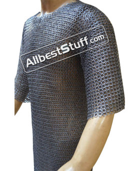 Medium Wedge Riveted Chain Mail 8 MM Chest 38