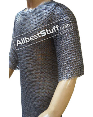 Medium Wedge Riveted Chain Mail 8 MM Chest 38