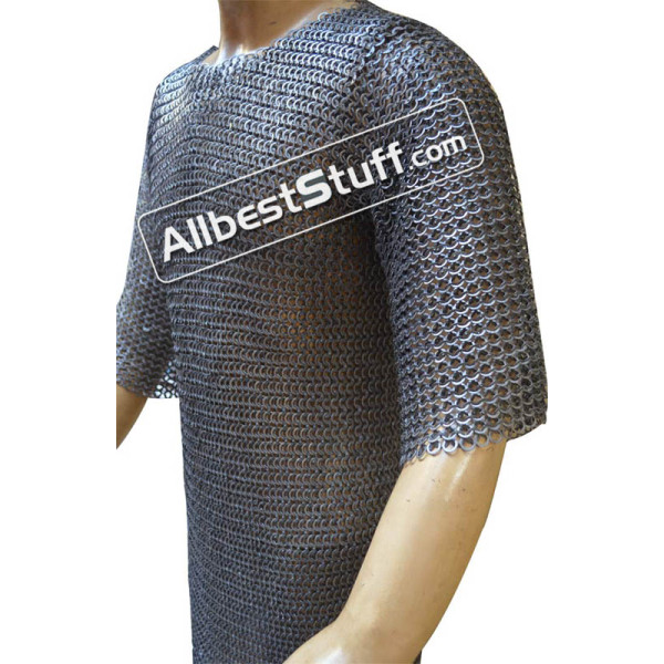 Medium Wedge Riveted Chain Mail 8 MM Chest 38