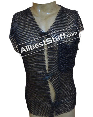 Butted Maille Shirt Short Length with Pocket