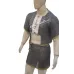 6 mm Flat Riveted with Solid Ring Chainmail Half Body Shirt & Skirt Combo