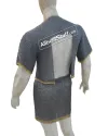 6 mm Flat Riveted with Solid Ring Chainmail Half Body Shirt & Skirt Combo image 10