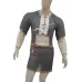 6 mm Flat Riveted with Solid Ring Chainmail Half Body Shirt & Skirt Combo