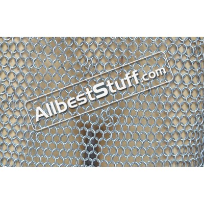 Aluminium Butted Rings Maille Hood