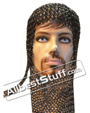 Chain Maille Coif Butted Rings 16 Gauge Rectangle
