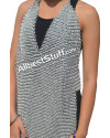 Aluminum Ladies Chainmail Top Backless image 1