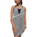 Aluminum Ladies Chainmail Top Backless