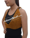 Butted 8 mm Light Weight Aluminum Chainmail Bra top image 1
