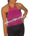 Butted Aluminum Ladies Chainmail Top Backless 8 mm image 1