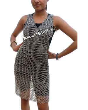 Ladies Chainmail Top Light Weight Backless