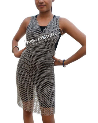 Ladies Chainmail Top Light Weight Backless