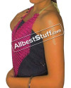 Light Weight Aluminum Chainmail Bra Butted Rings 8 mm image 2