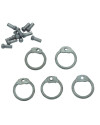 9 mm Round Ring Pin Rivet Chainmail Repair Kit image 1