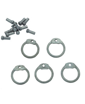 8 MM Round Ring and Pin Rivets Chainmail Rivet Kit