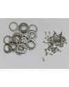 10 MM Flat Loose Ring and Pin Rivets Repair Kit image 2