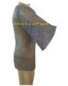Butted Chain Mail Armor Chest Size 40 Long Sleeve image 2