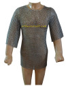 Butted Chain Mail Armor Chest Size 40 Long Sleeve image 1
