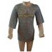 Long Chain Mail Hauberk Butted Chest 40 Long Length Sleeve
