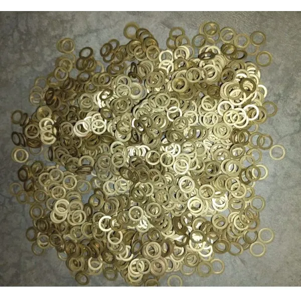 Solid Ring Pack 6 MM Brass Washer