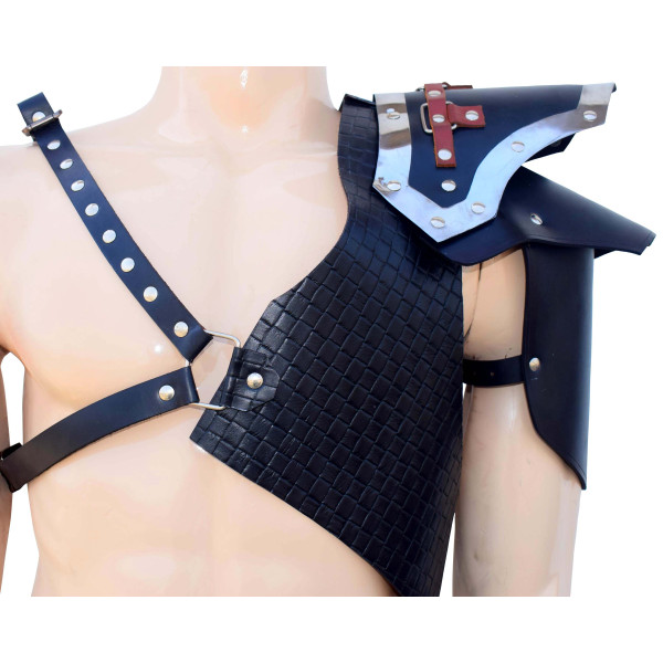 Leather Pauldron
