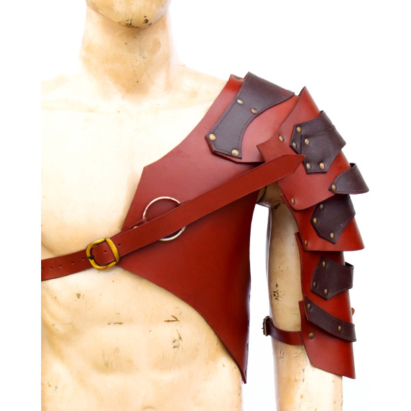 Leather Pauldron Armor