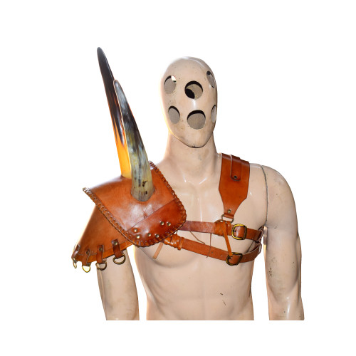 Leather Pauldron Armour