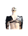 Leather Shoulder Medieval Armor image 3