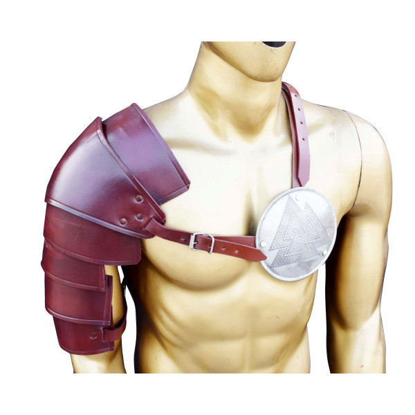 Medieval Leather Shoulder