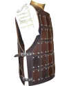 Leather Breastplate Cuirass Strong Harness Pulp Leather Armor image 7