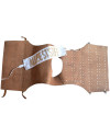 Leather Breastplate Cuirass Strong Harness Pulp Leather Armor image 3
