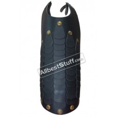 Leather Muscle Breastplate Black Greek Armour Leather Armour
