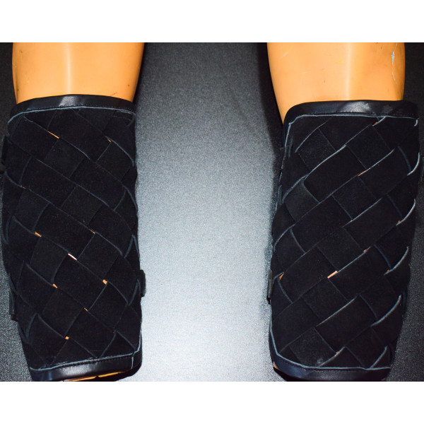 Leather Woven Armguards