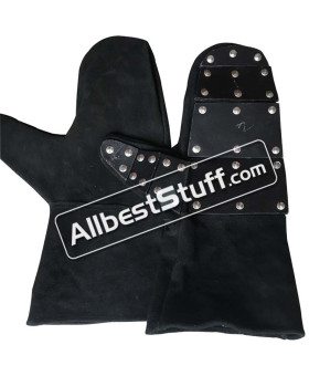 Leather Gloves with Reinforced Leather Hand Protection