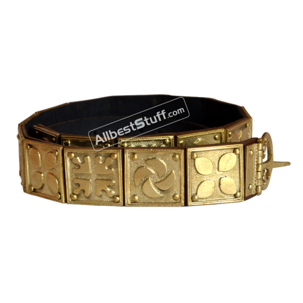 Medieval Roman Legionary Roman Military Belt Solid Brass