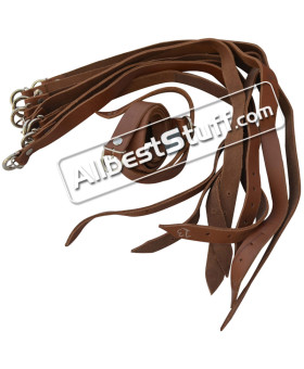 Brown Leather Small Belt Medieval LARP Costume Belt 24 Inches Long