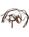 Brown Leather Small Belt Medieval LARP Costume Belt 24 Inches Long image 3