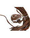 Brown Leather Small Belt Medieval LARP Costume Belt 24 Inches Long image 2