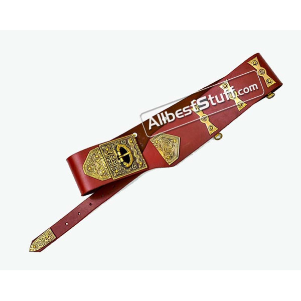 Medieval Late Roman Empire Soldier's Belt Solid Brass