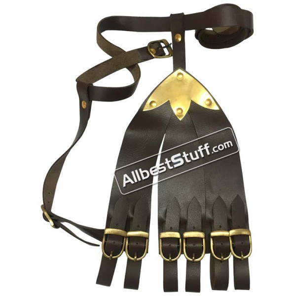 Medieval Leather Rapier Belt