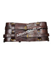 Medieval Luthor Leather Double Belt image 2