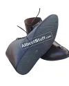 Medieval Boots Handmade Ankle Rubber Sole Shoes image 2