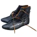 Medieval Dark Age Leather Shoes Handmade shoes with buttons