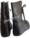 Medieval Natural Leather Shoes 10 Inch image 6