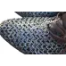 Medieval Ankle Leather Shoes with Titanium Chainmail