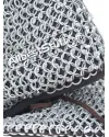 Medieval Ankle Rubber Sole Shoes with Aluminum Maille image 7