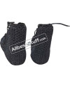 Medieval Ankle Rubber Sole Shoes with Aluminum Maille image 3