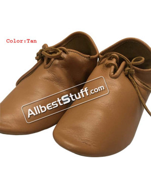 Medieval Hand Made Boots Ankle Leather Shoes