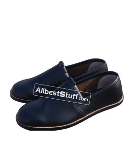Medieval Men Shoes Slip on Style Genuine Leather