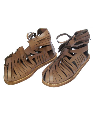 Medieval Roman Leather Caligae Sandals