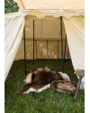 Medieval Burgundian Tent 350 gsm Natural Color image 1